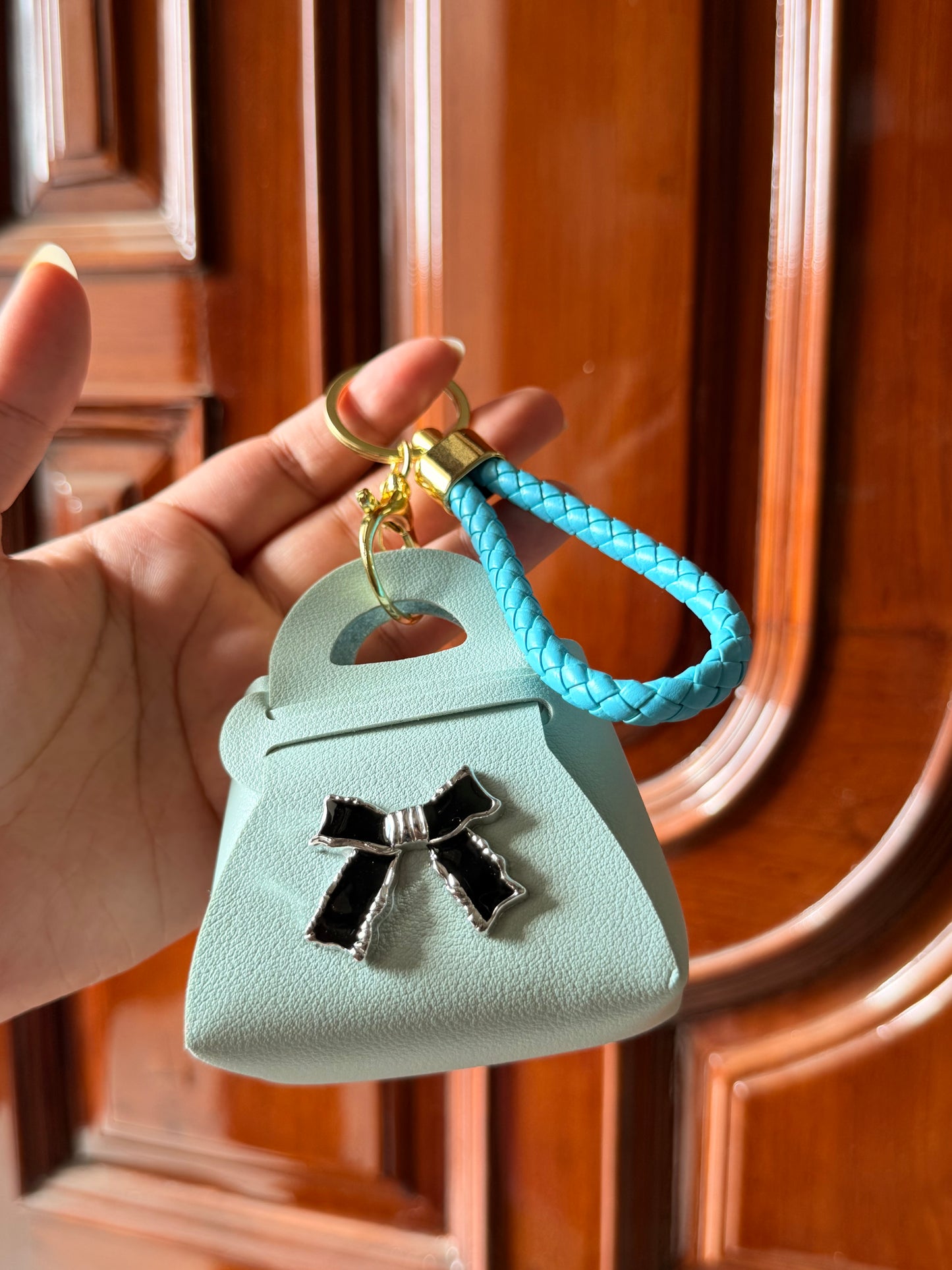 Coquette Bow Mini Bag Charm