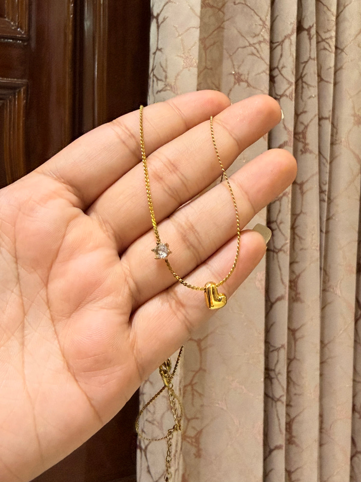 Crystal Rose Jewellery Set
