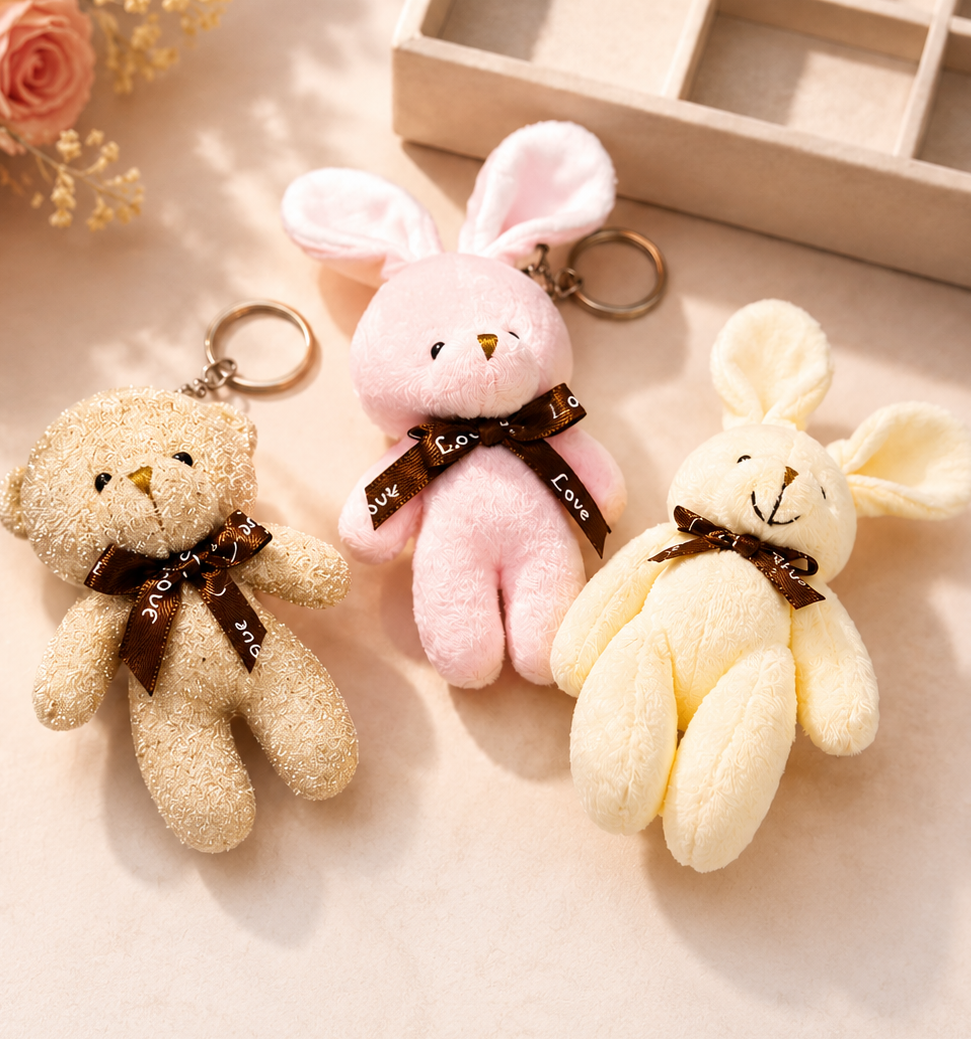 Love plush keychain