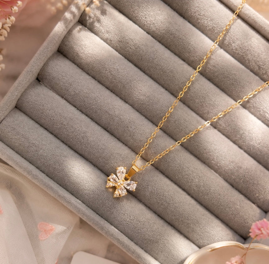 Twinkle Bow Pendant