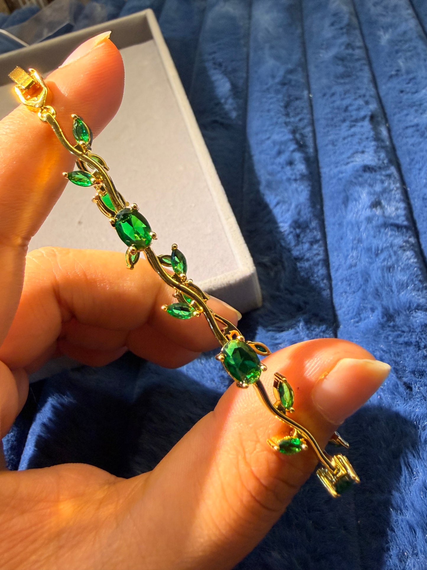 Tulip bracelet (green)