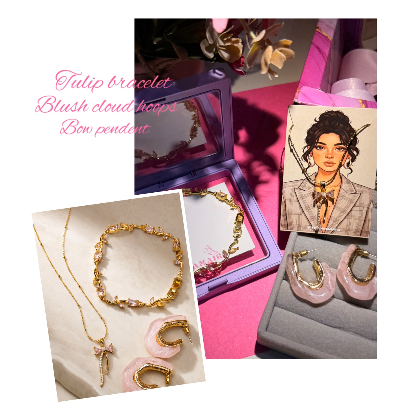 Blush & Bloom Princess Hamper (10 Articles)