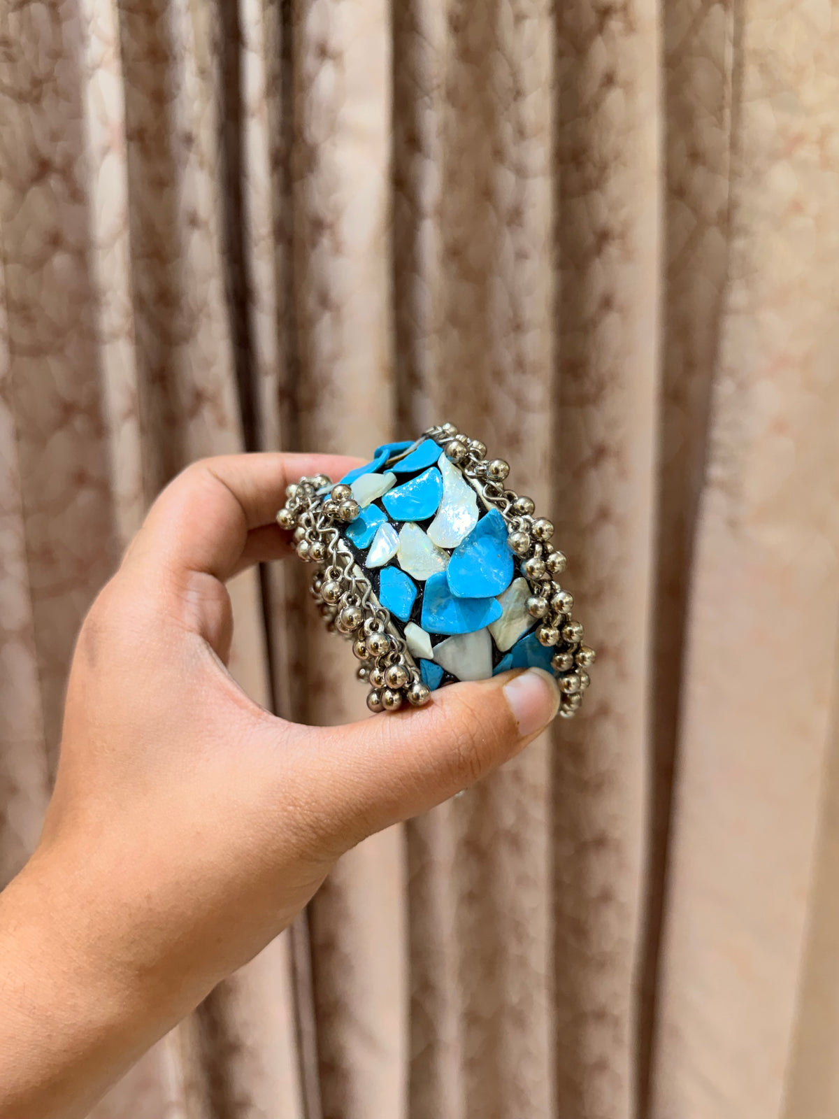 Mosaic Ghungroo Bracelet