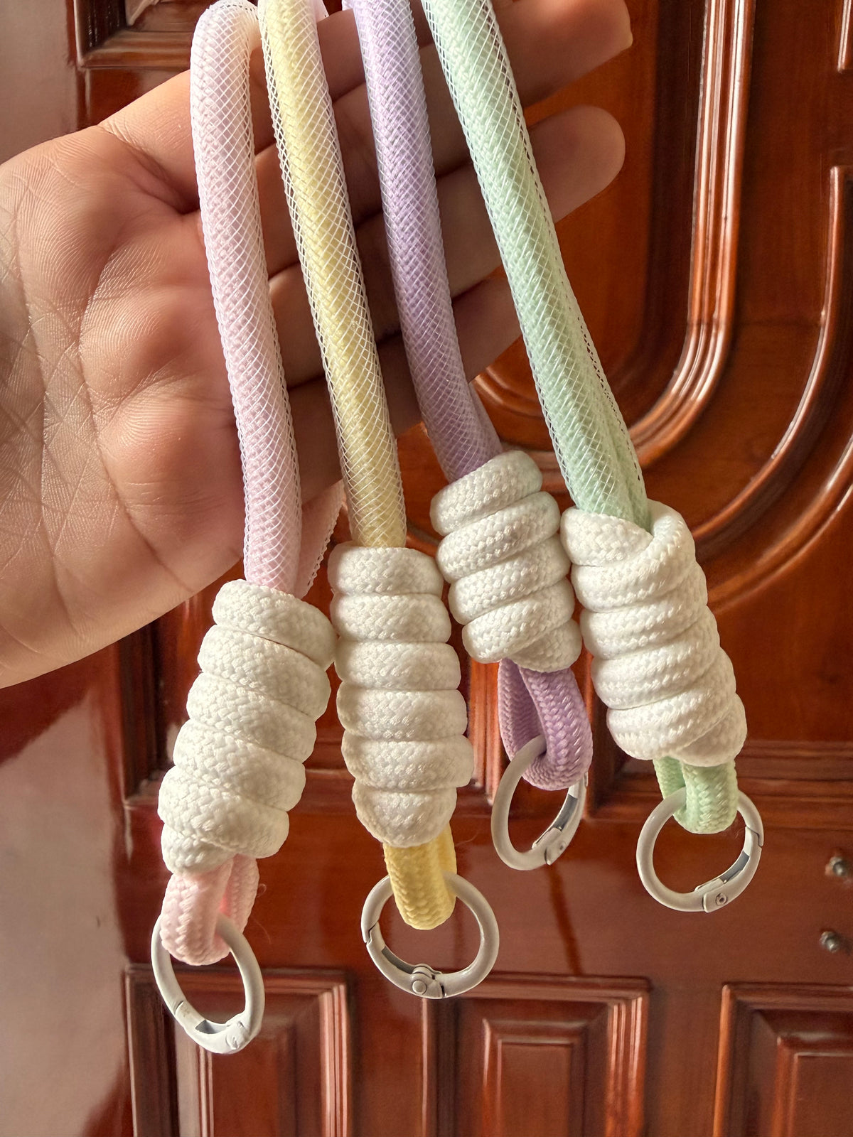 Pastel Hug Keychains