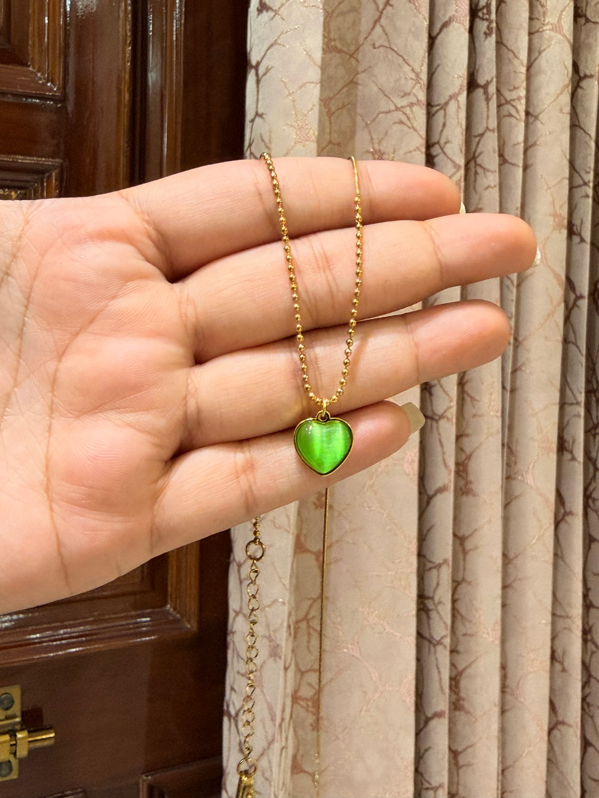 Emerald Love Jewellery Set