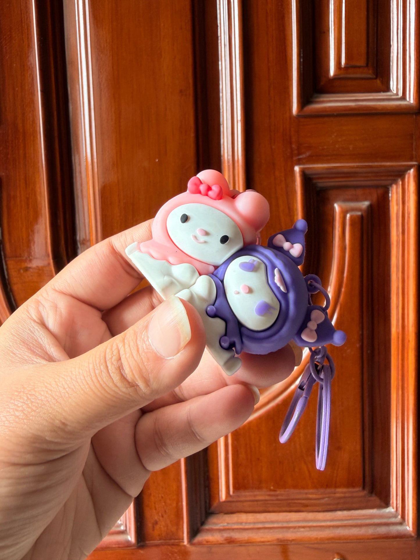 Dreamy Duo Magnetic Keychain