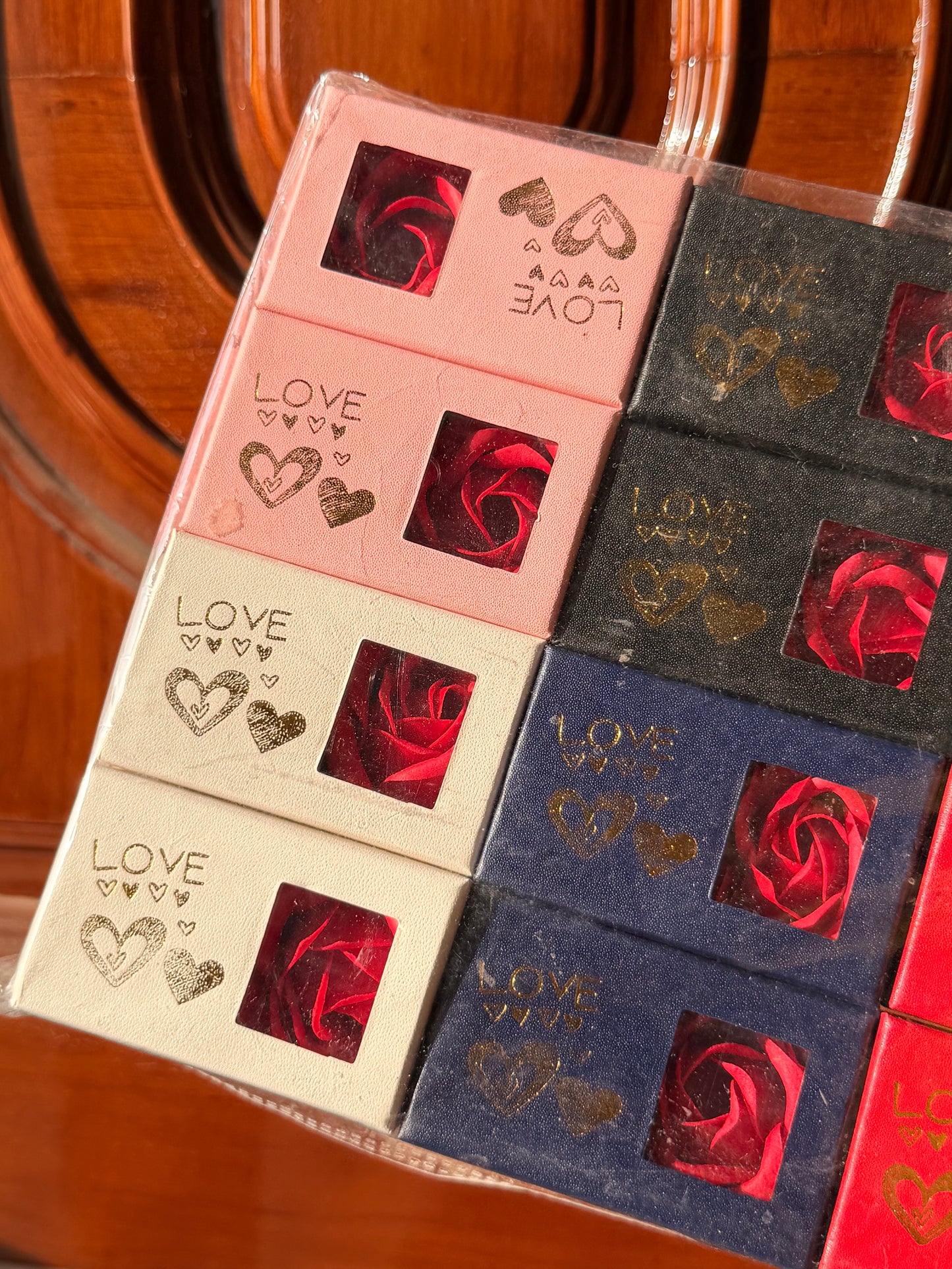 Single rose ring box