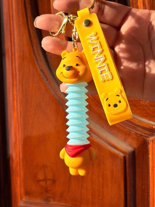 Winnie Stretchy Pop Keychain