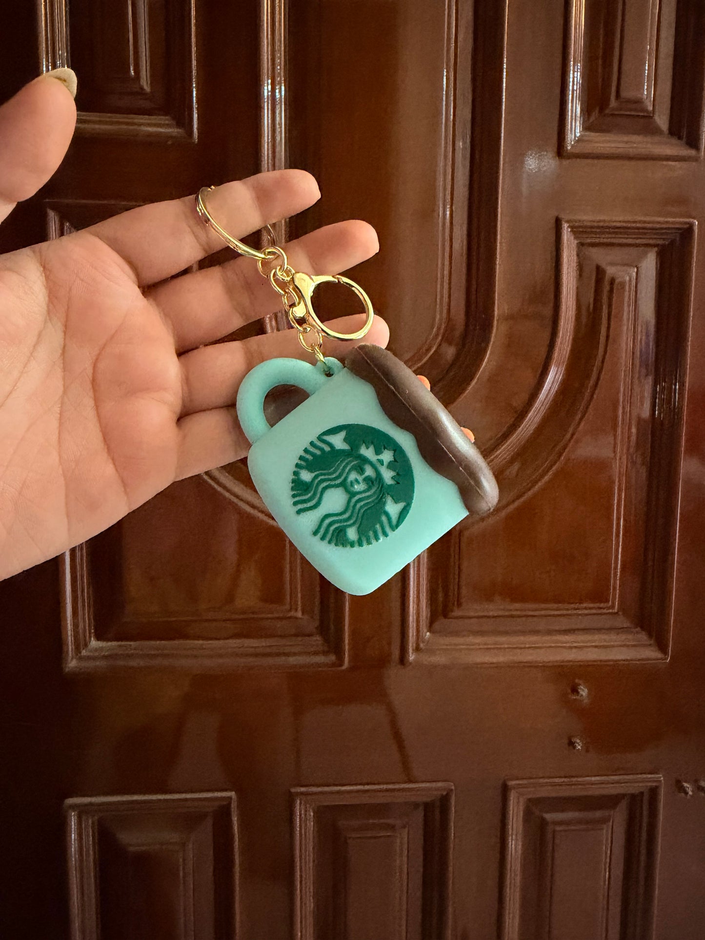 Squeeze me coffee mug charm