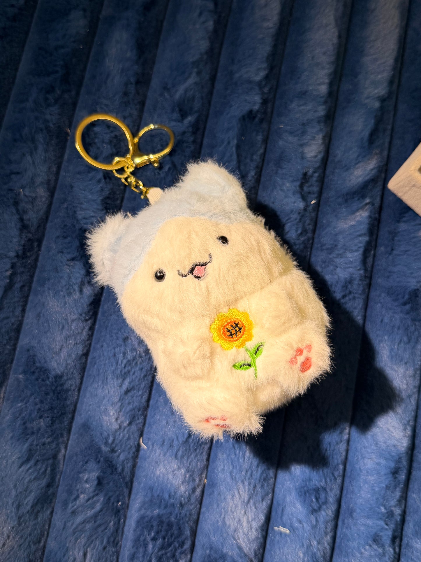 Gingham Hop Bunny Charm