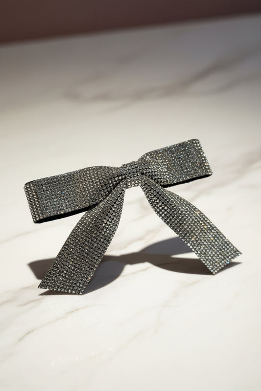 Glam knot bow (black)