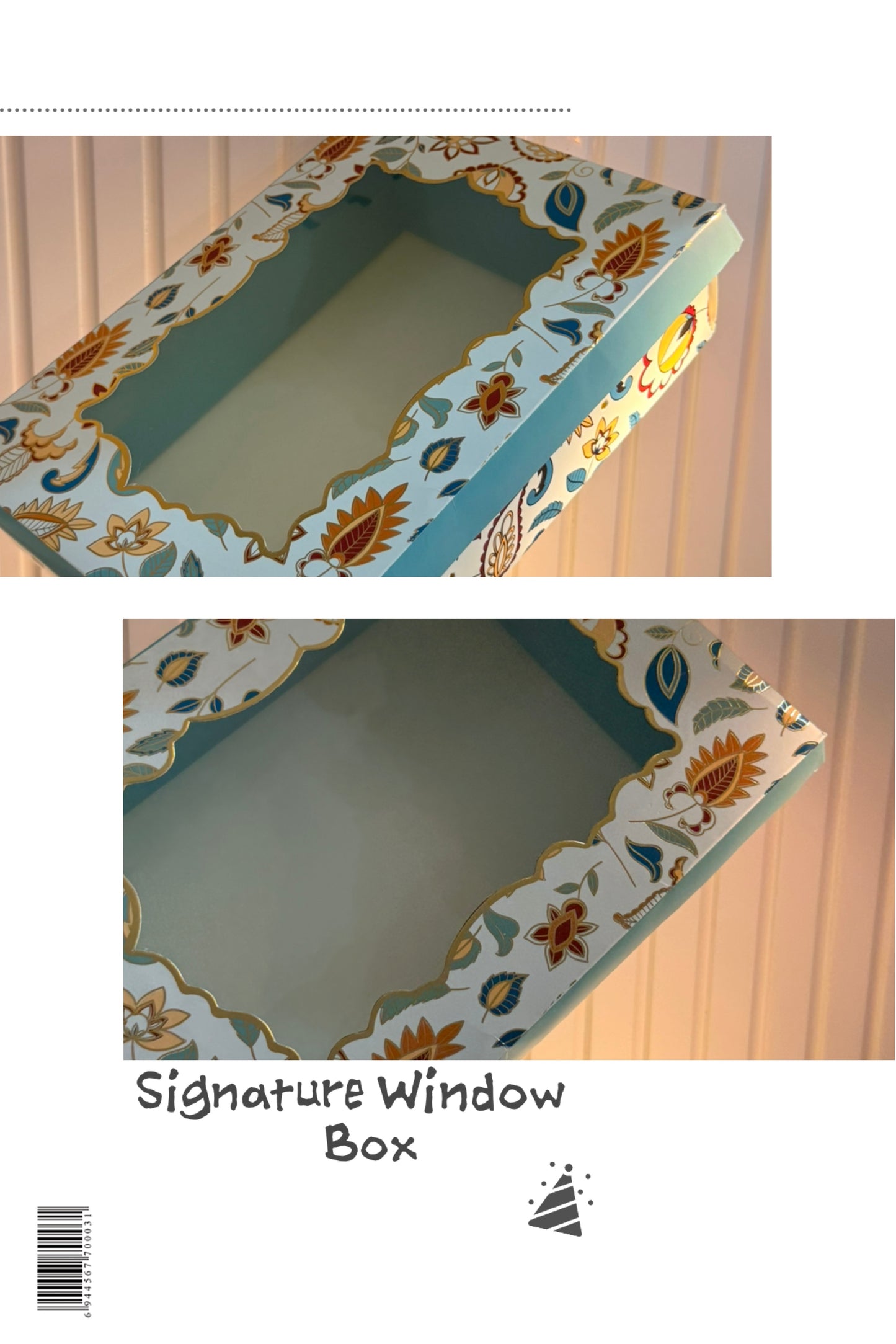 Blue bliss hamper box (10 articles)