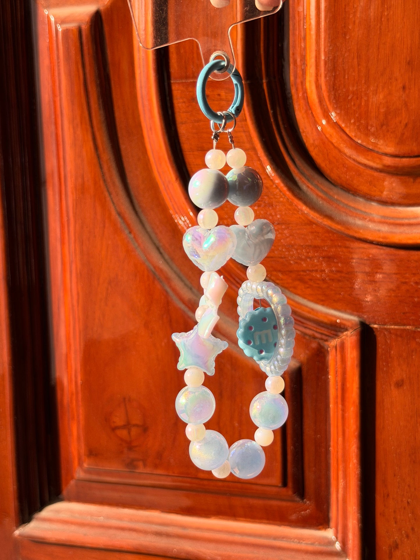 Blue candy phone/bag charm