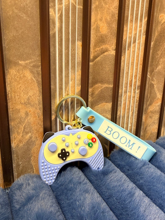 Remote controller silicon keychain