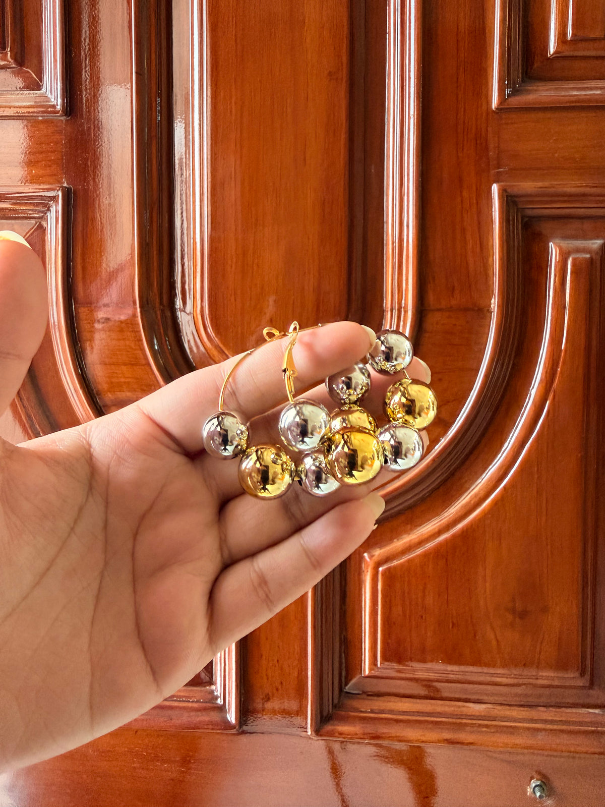 Golden Duo Ball Bracelet