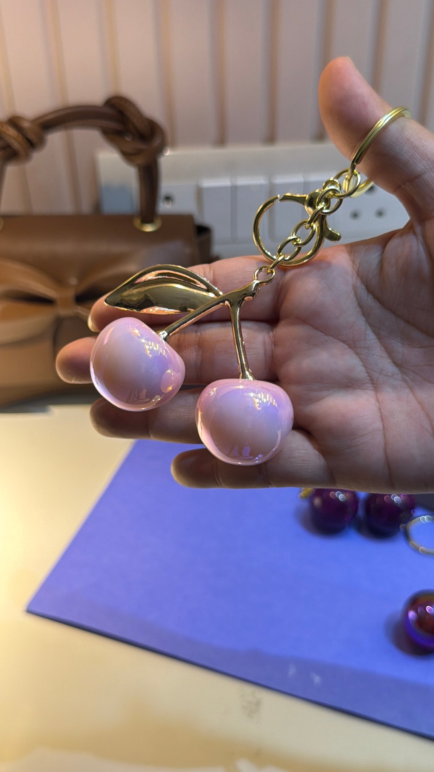 Cherry pop charm (pink)