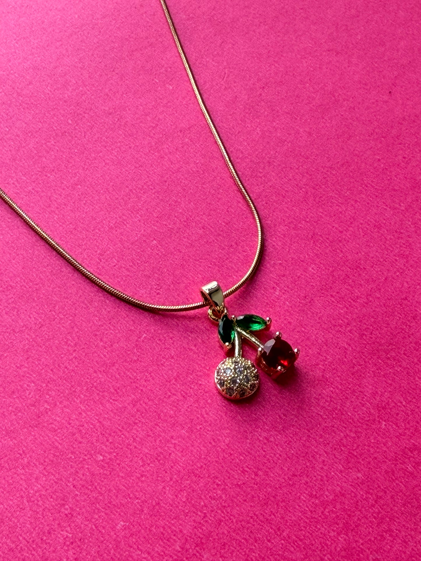 Cherry duo pendent