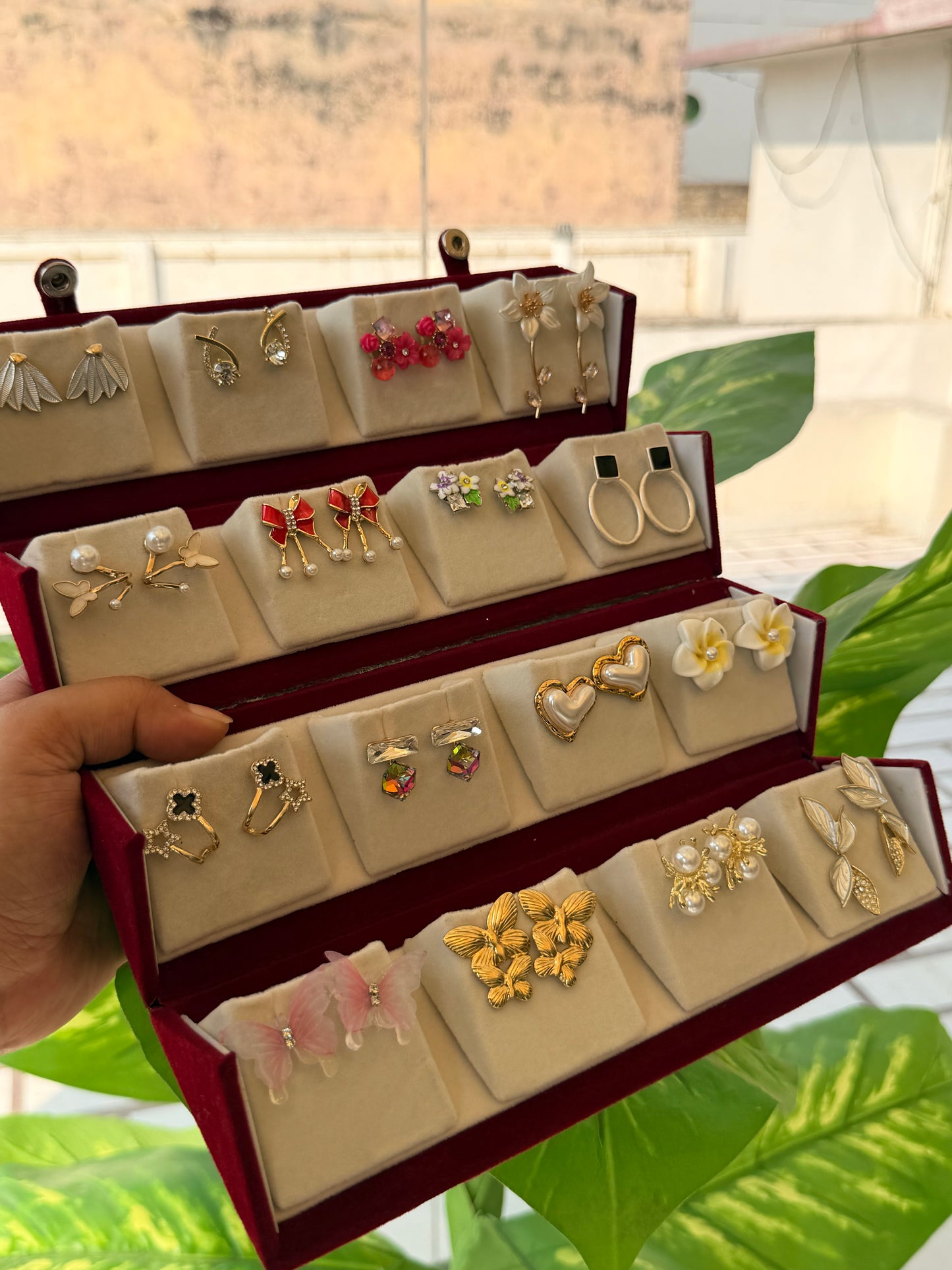 Viral Earring Organizer Box (16 Pairs)