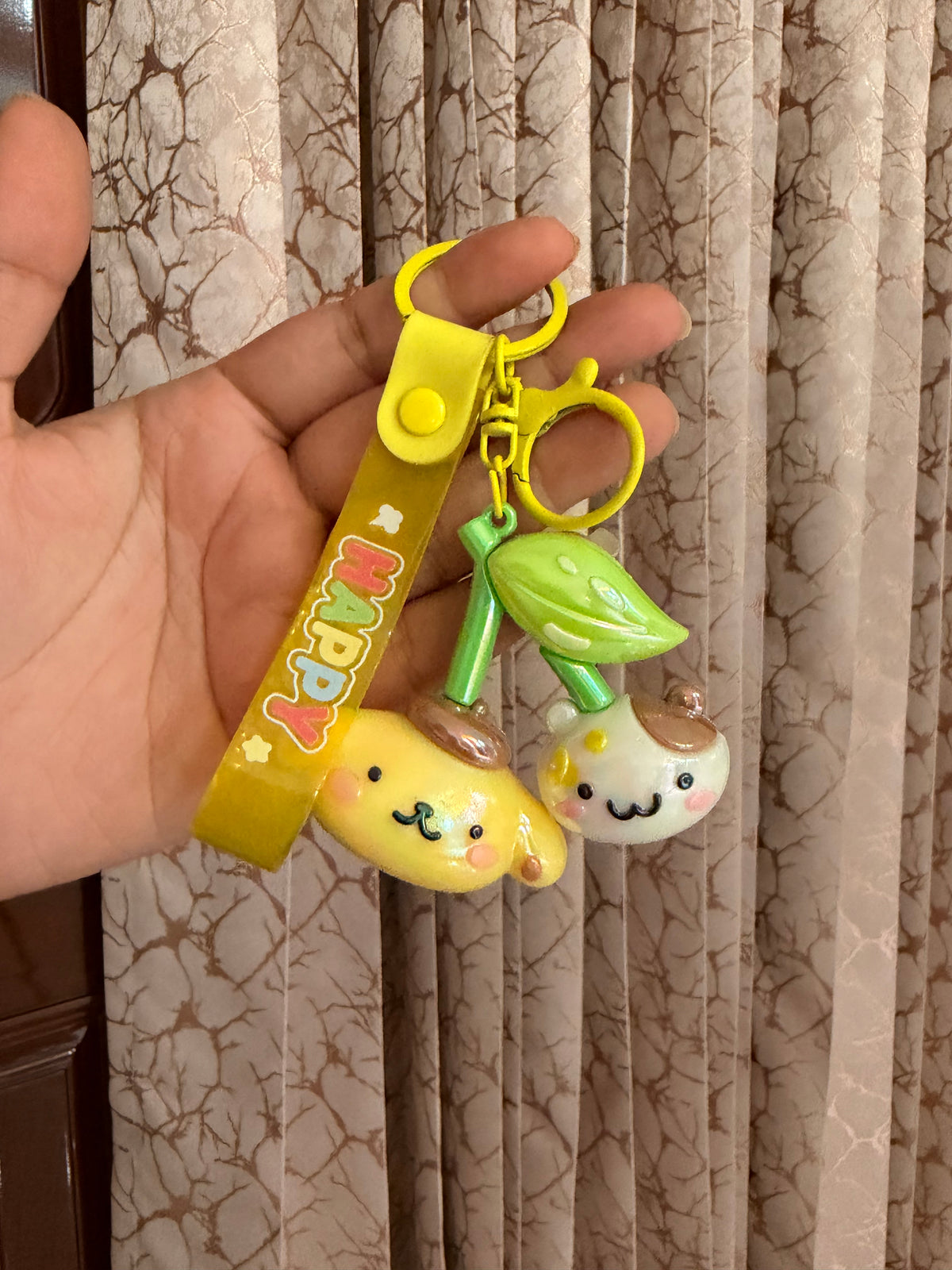 Cute Fruit Duo Keychain