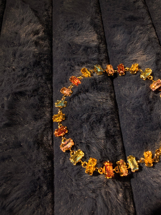 Candy Baguette Tennis Bracelet