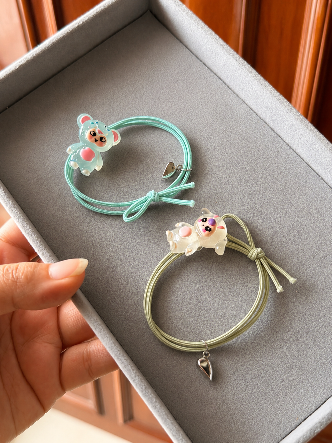 HeartLink Friendship Bracelet