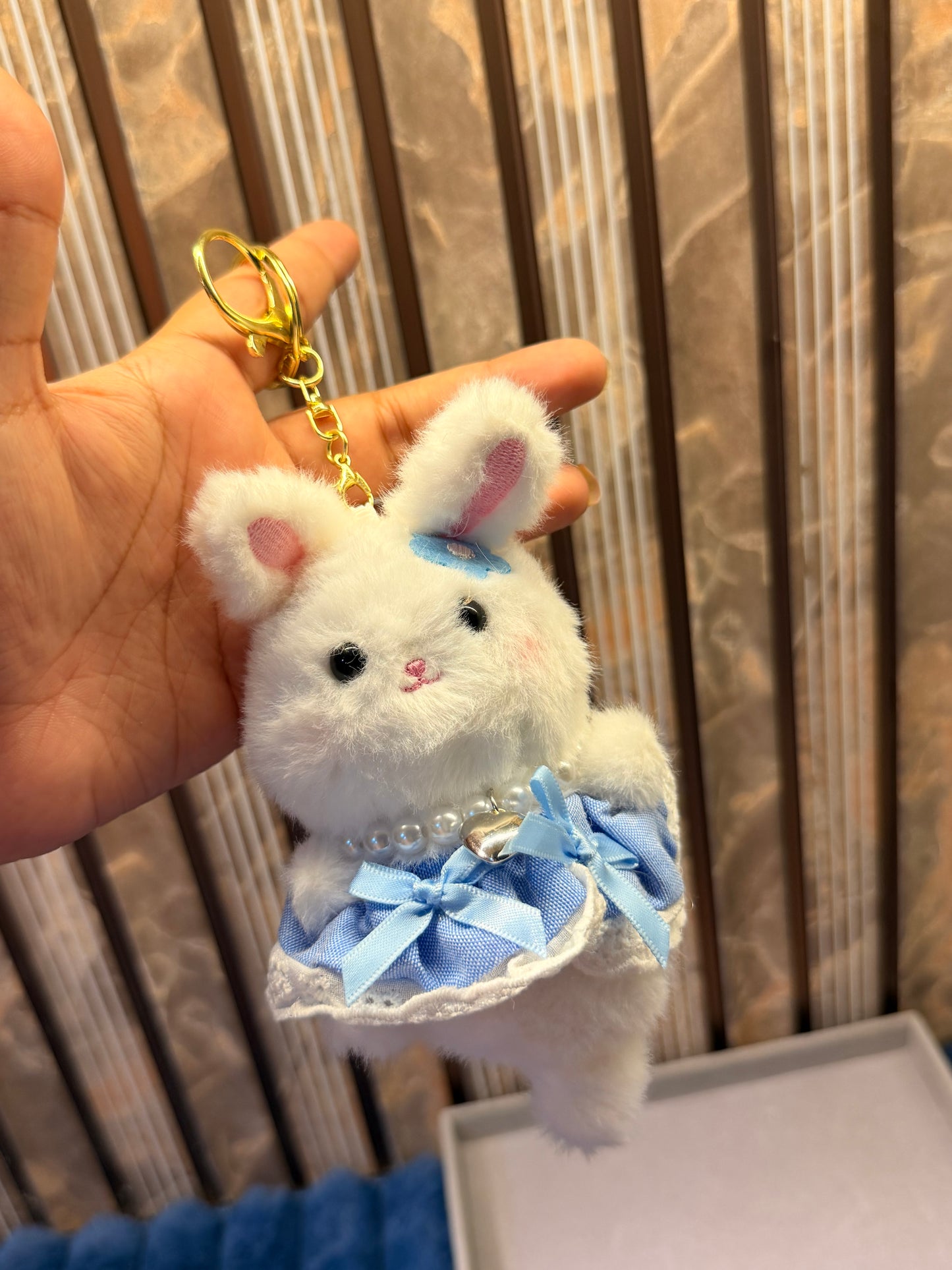 Blossom Bunny Puff Charm