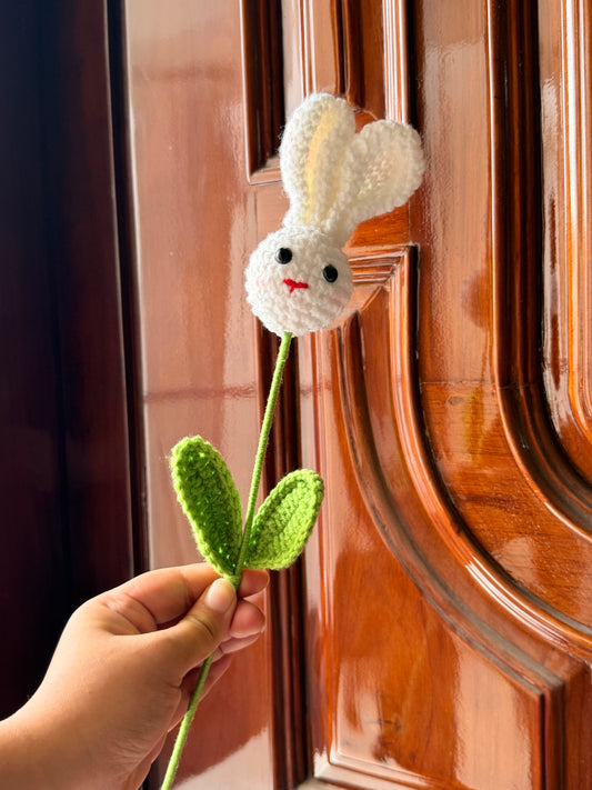 Bunny crochet stick