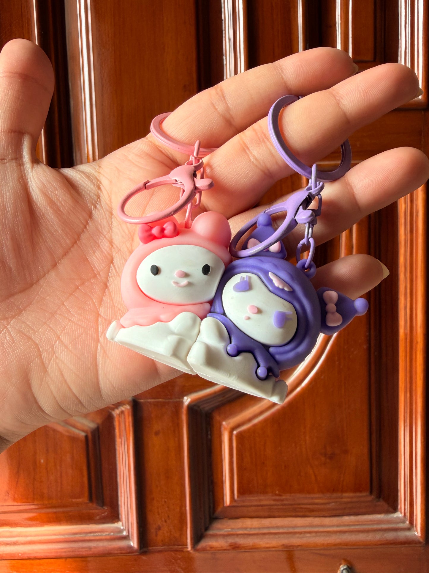 Dreamy Duo Magnetic Keychain