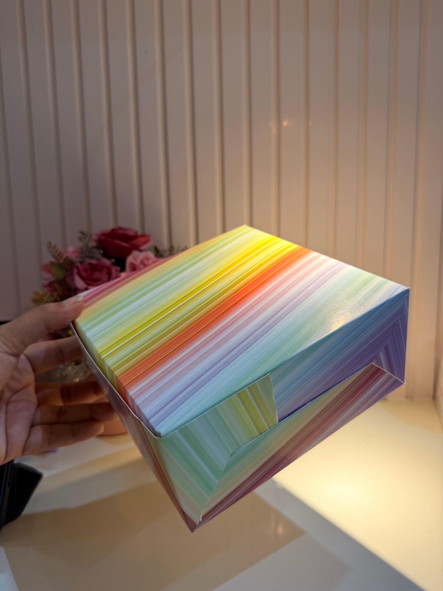 Square hamper boxes