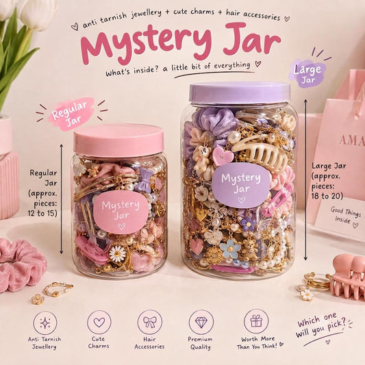 Mystery Jar – Anti-Tarnish Jewellery, Charms & Hair Accessories