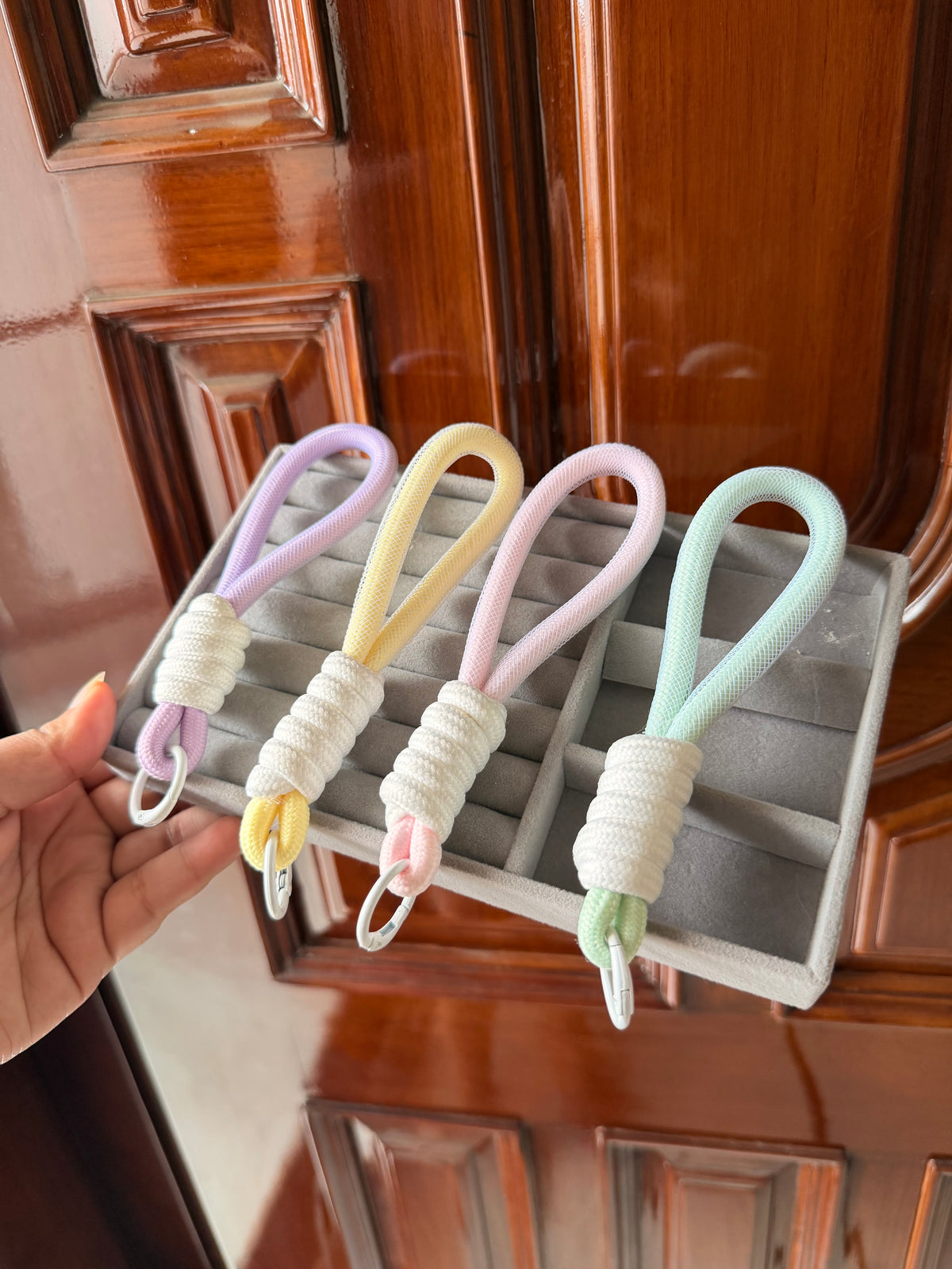 Pastel Hug Keychains