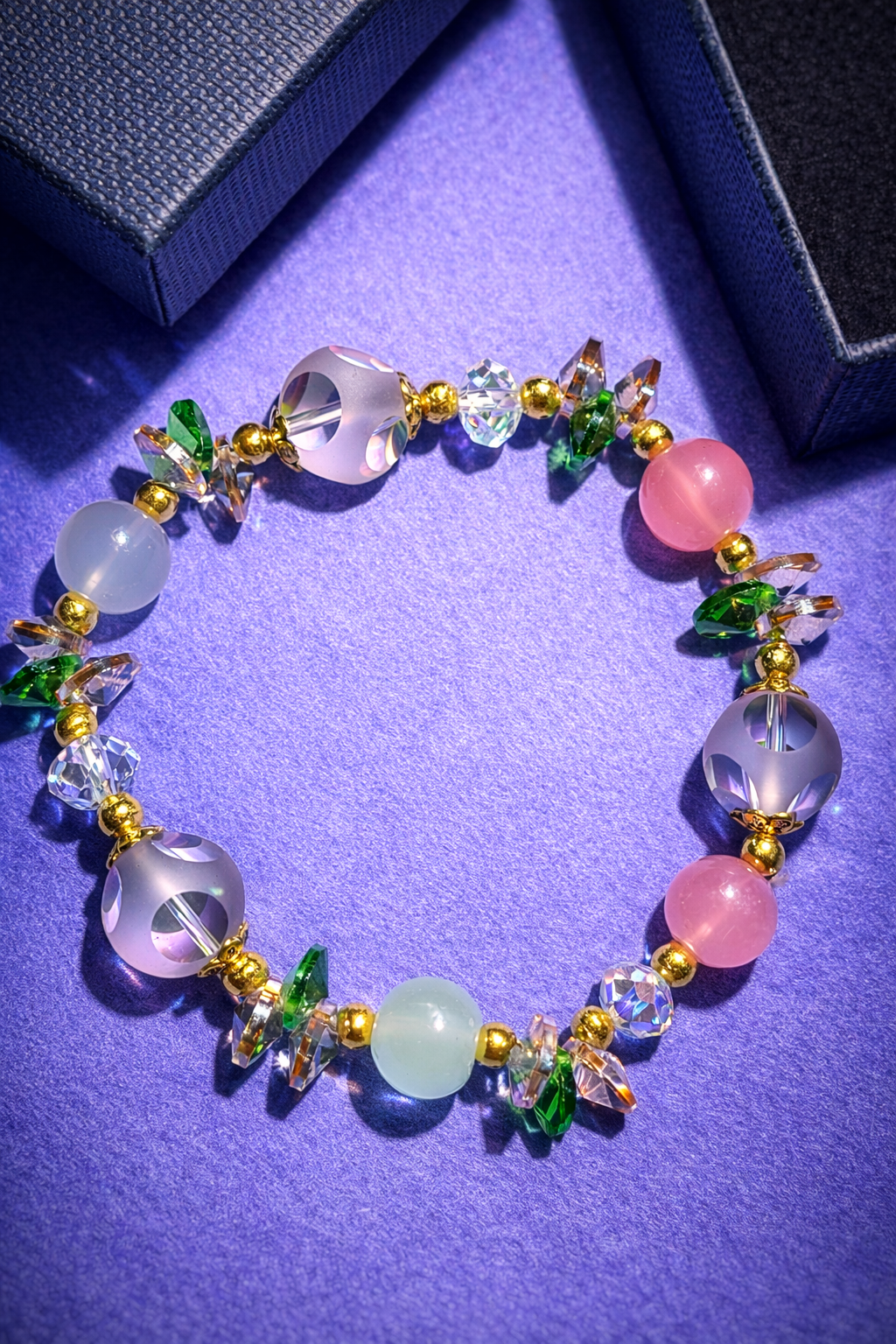 Crystal aurora bracelet