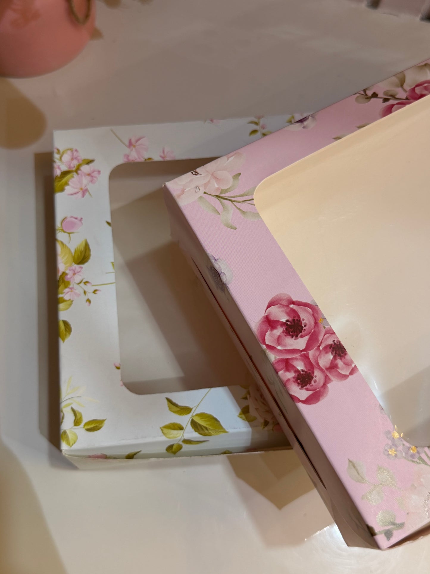 Floral large hamper box