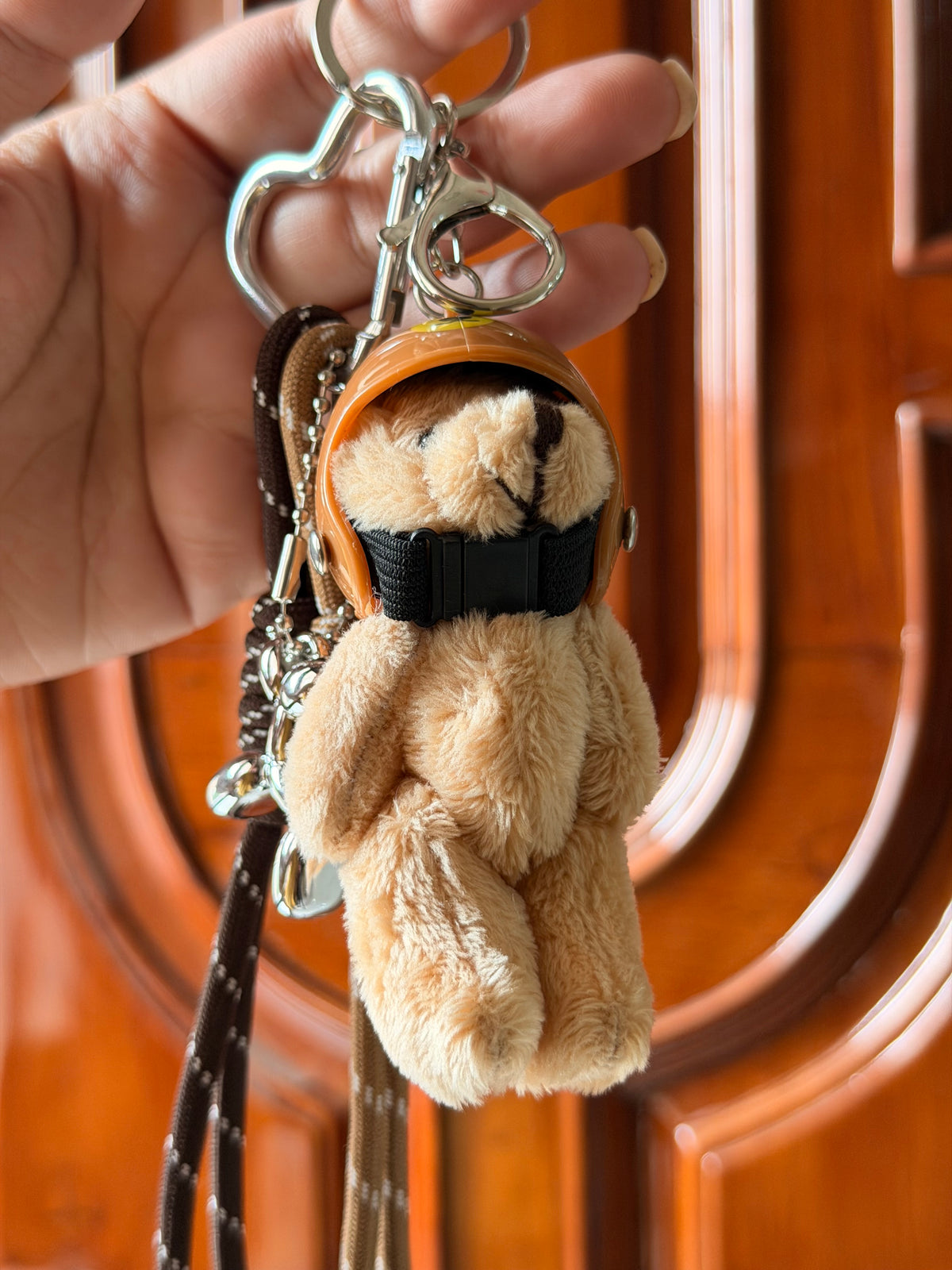 Snuggle Buddy Bear bag Charm