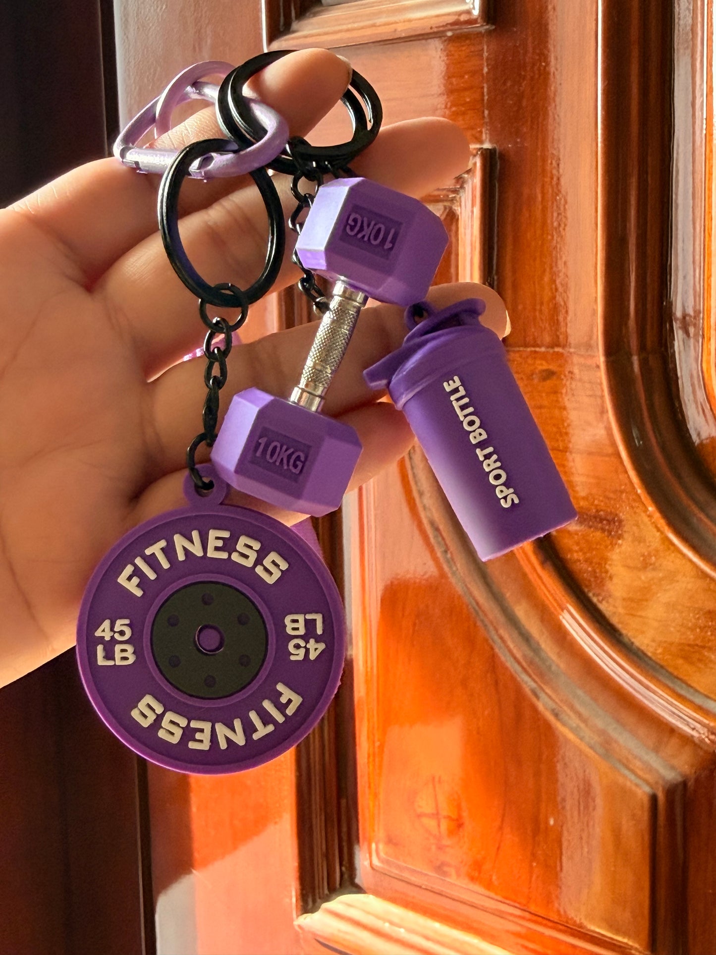 Fitness Gym Keychain