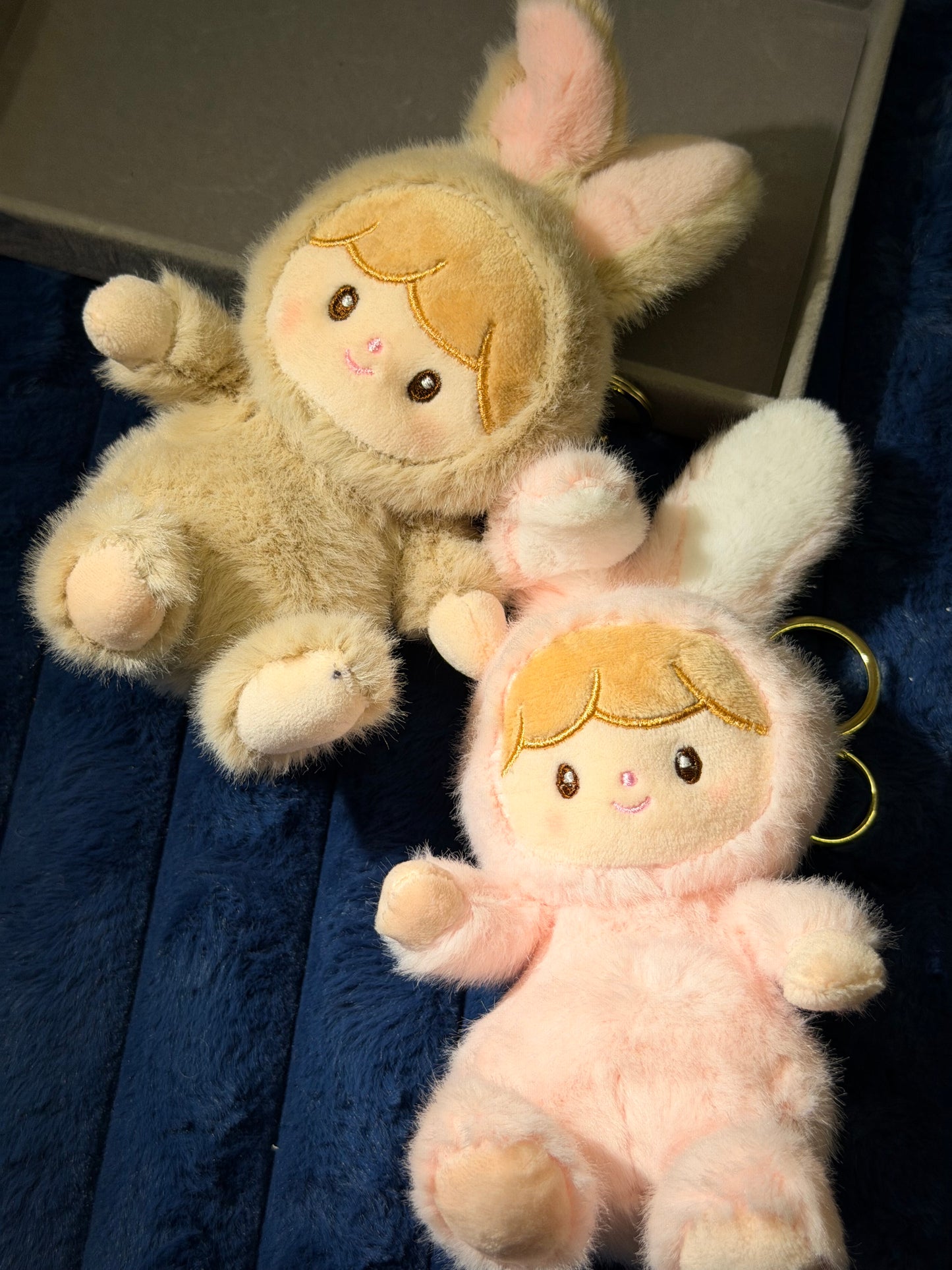 Beige Bunny Doll charm