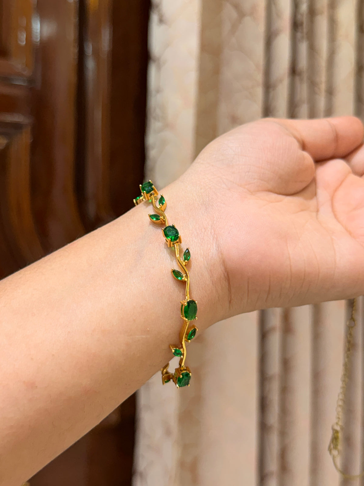 Emerald Love Jewellery Set