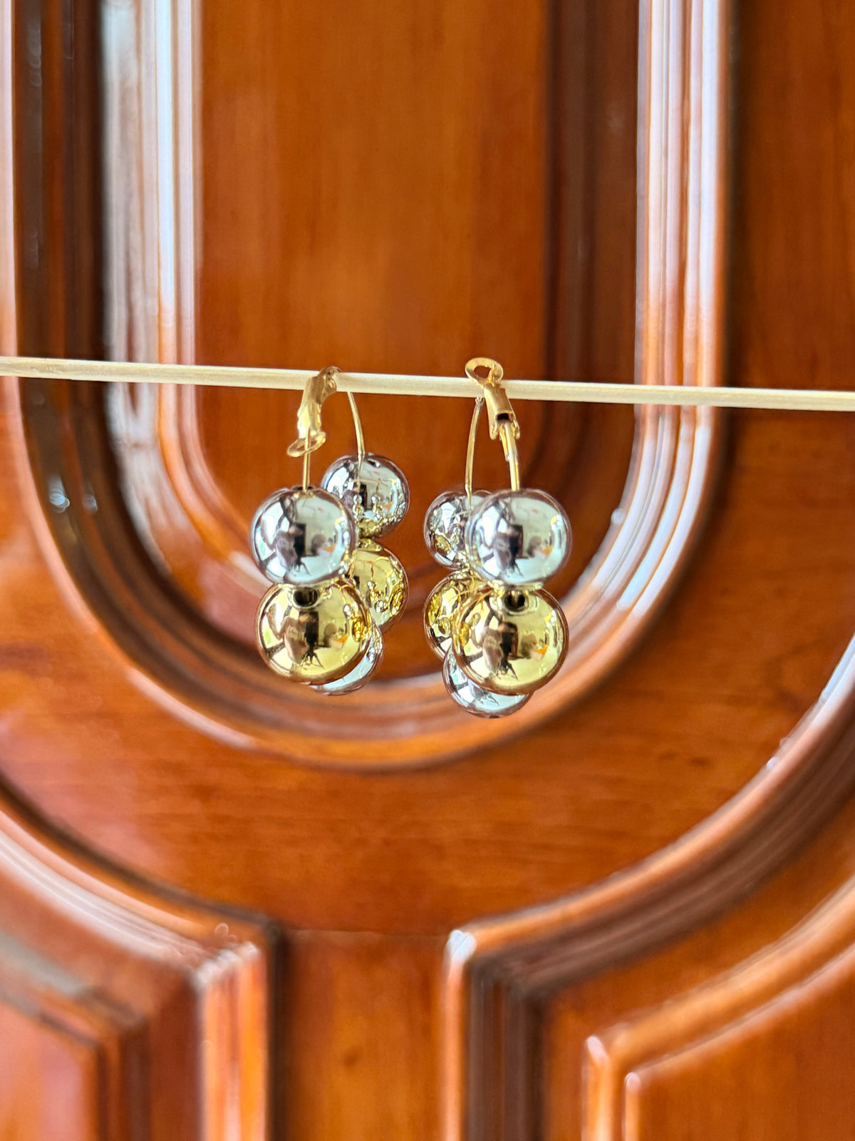 Golden Duo Ball Bracelet
