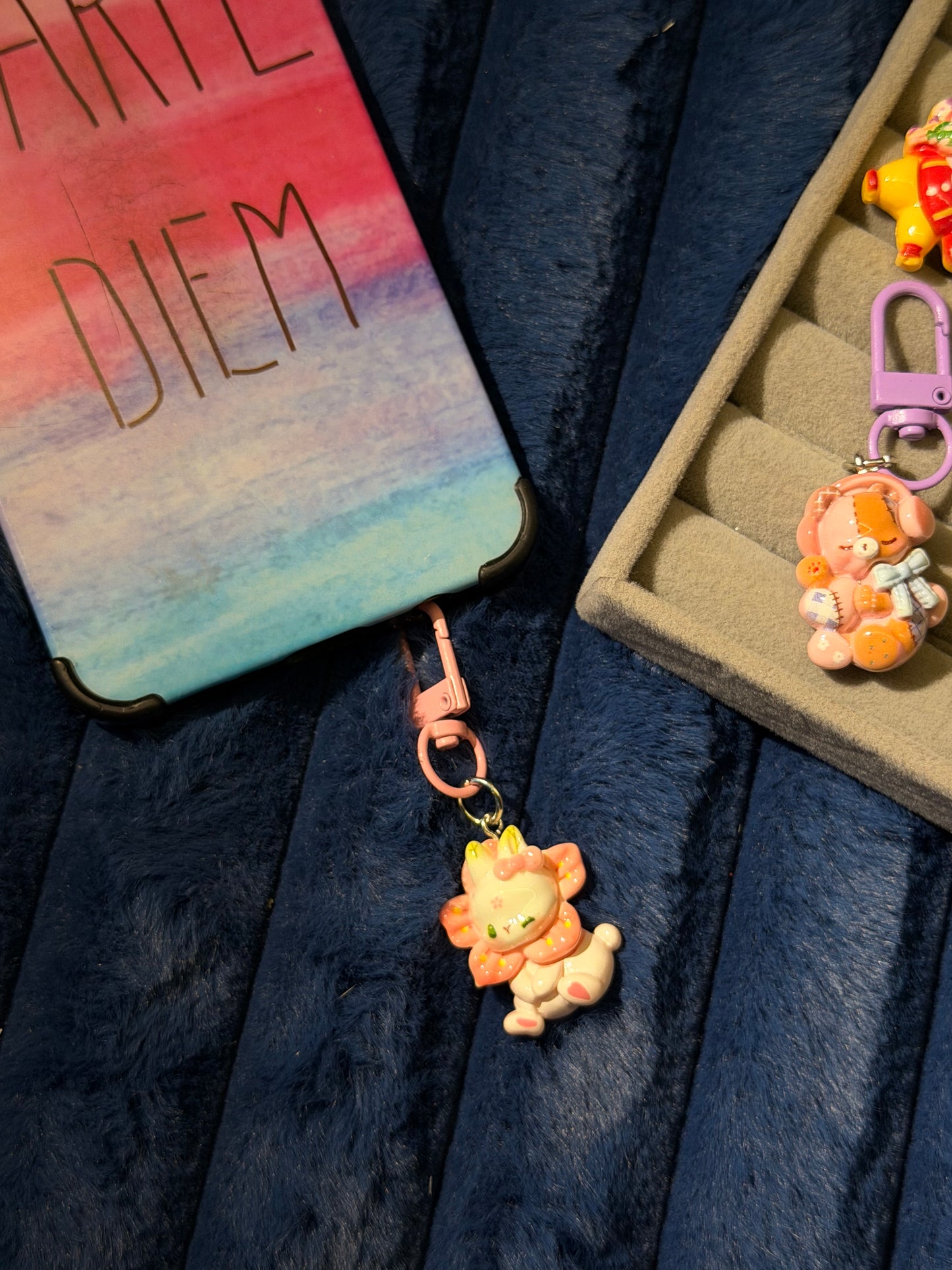 Mystery zip charm