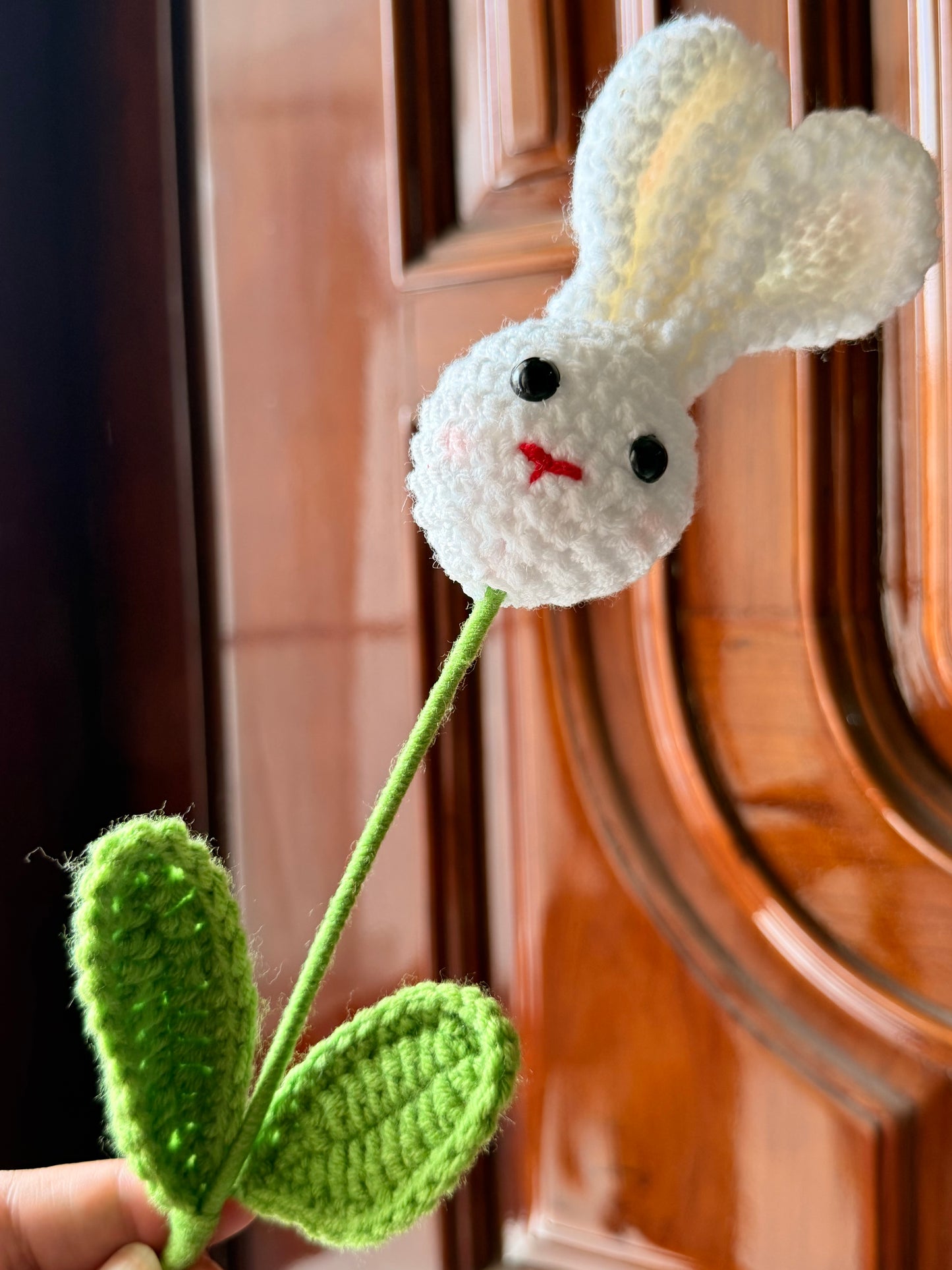 Bunny crochet stick