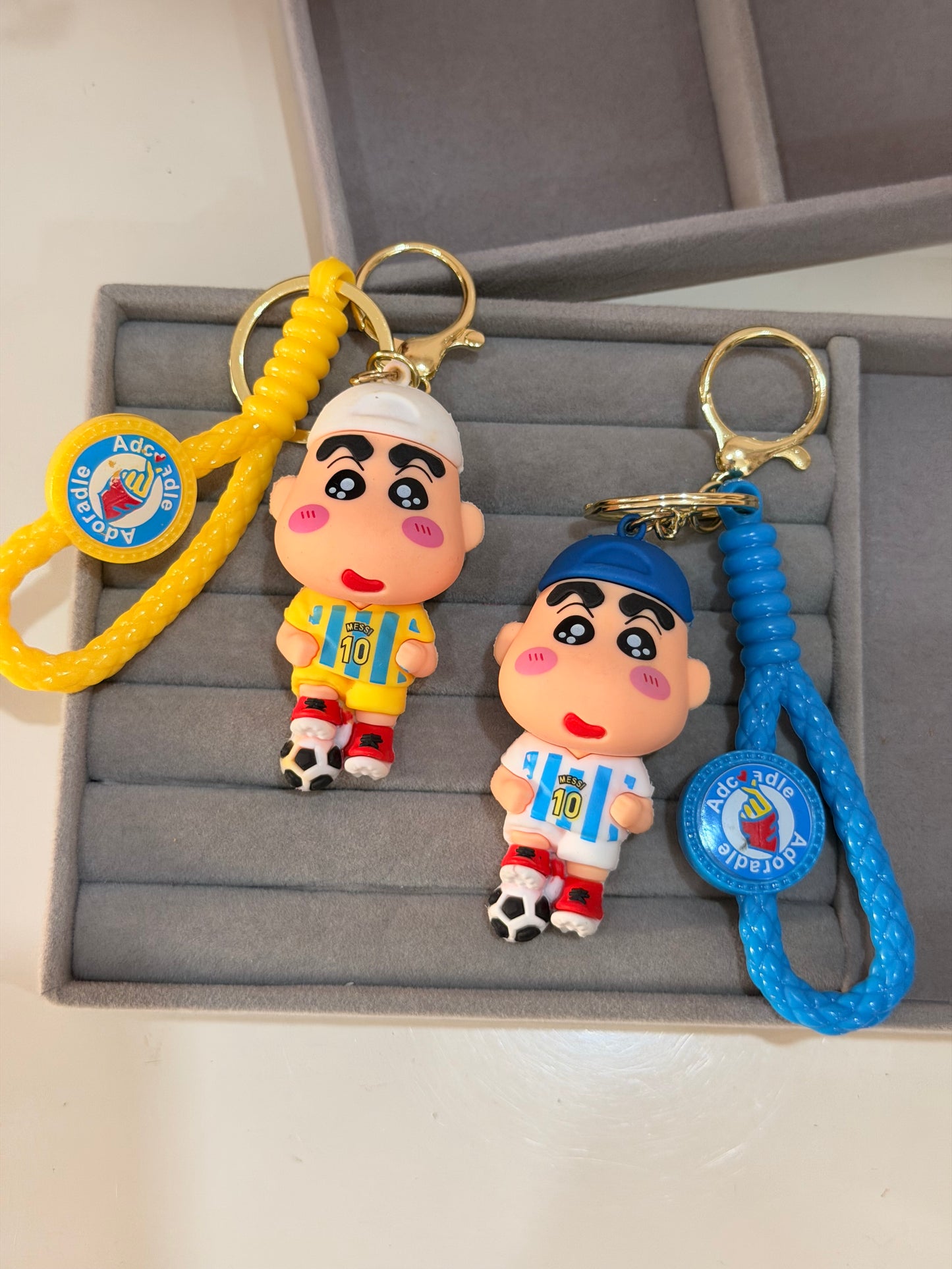 Shinchan silicon keychain