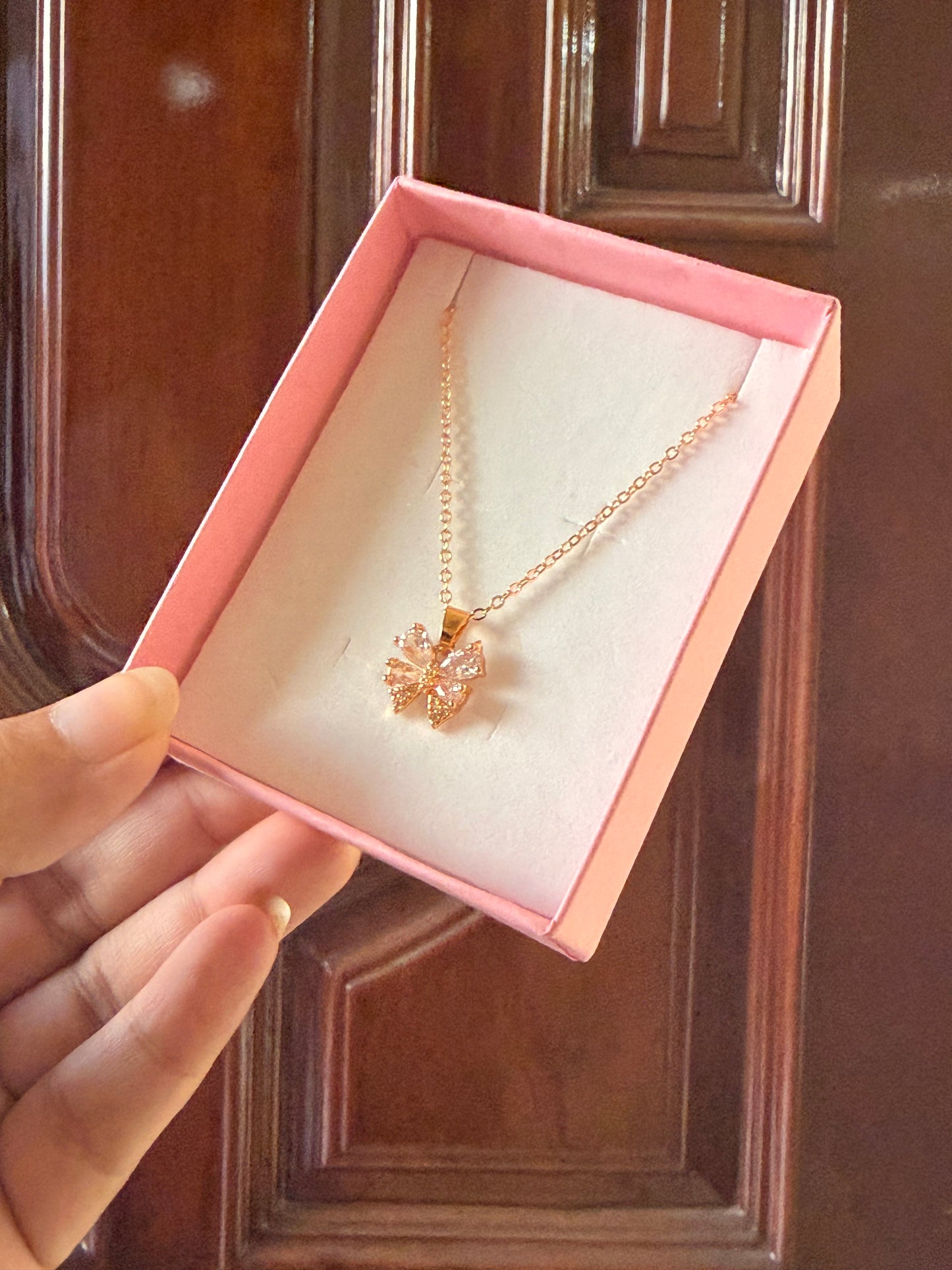 Twinkle Bow Pendant