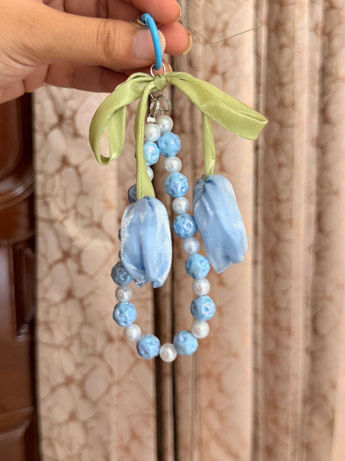 Bliss tulip bag/phone charm
