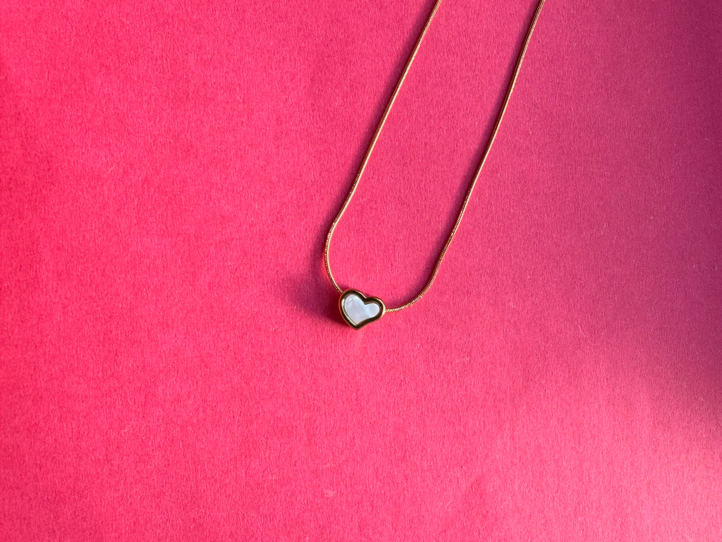 Reversible heart pendent