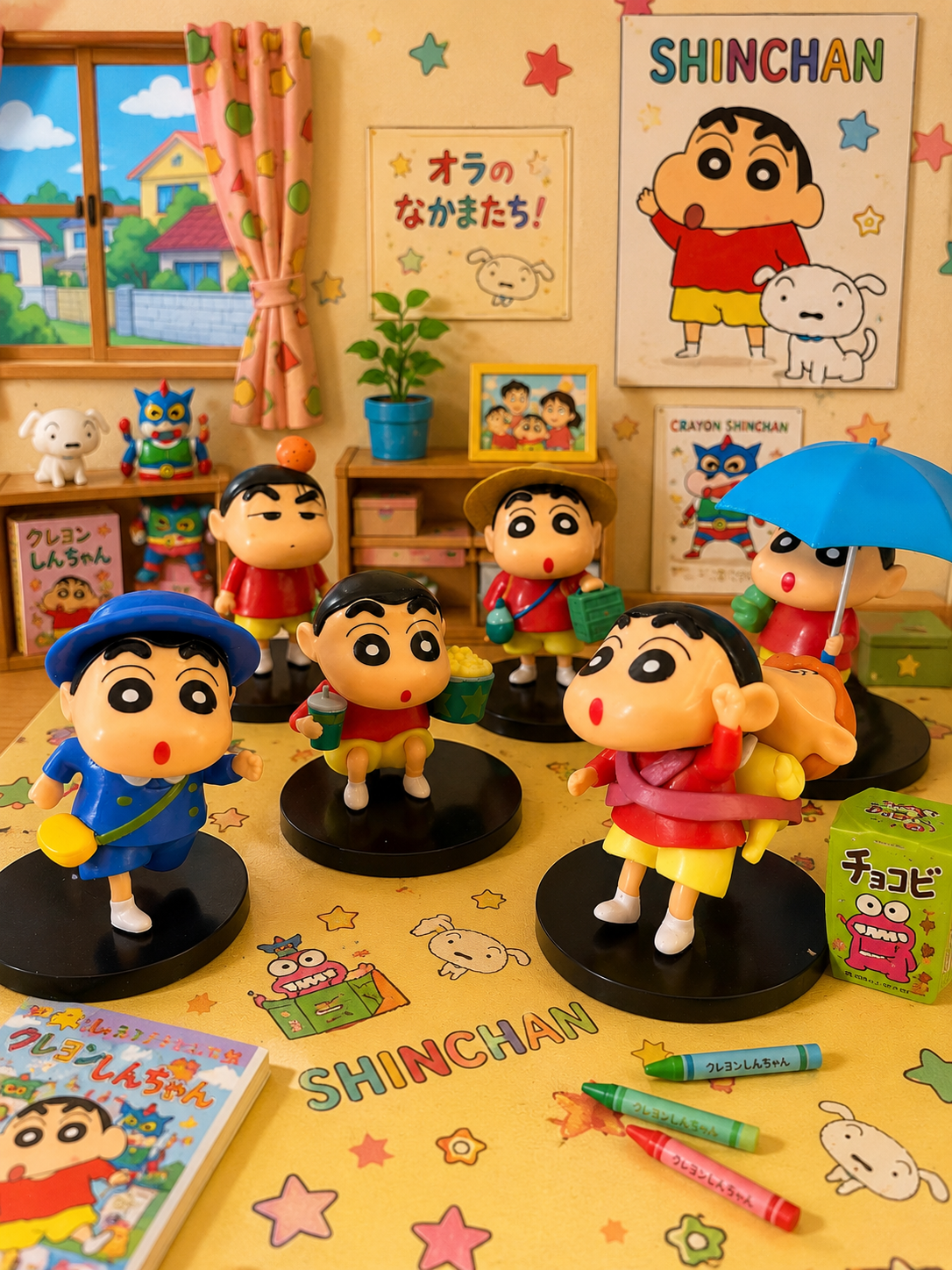 Shinchan Mini Collectible Figure
