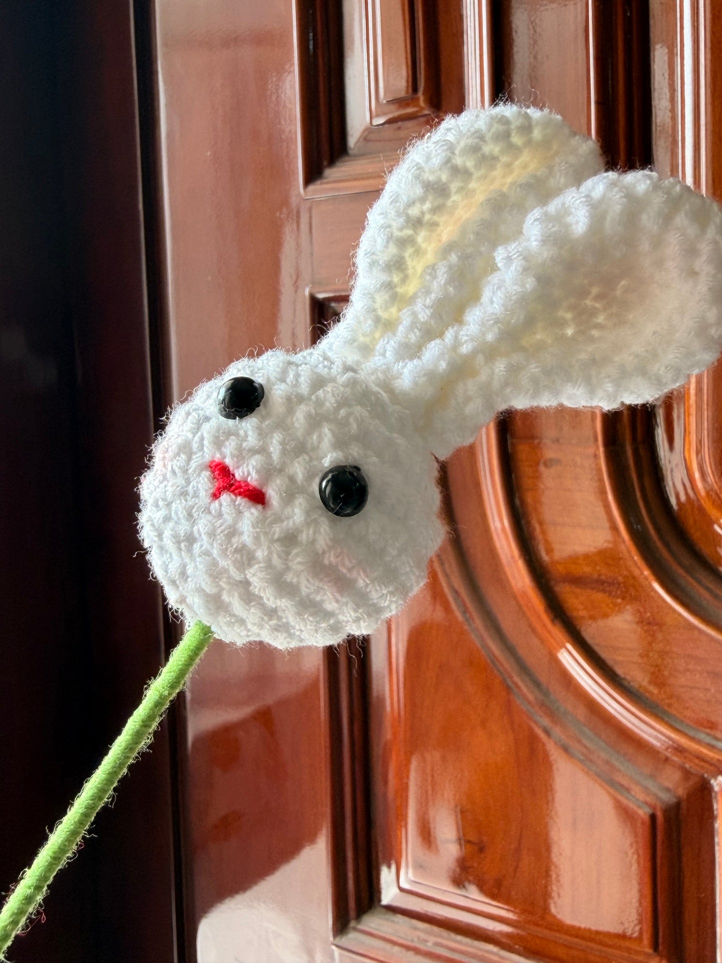 Bunny crochet stick