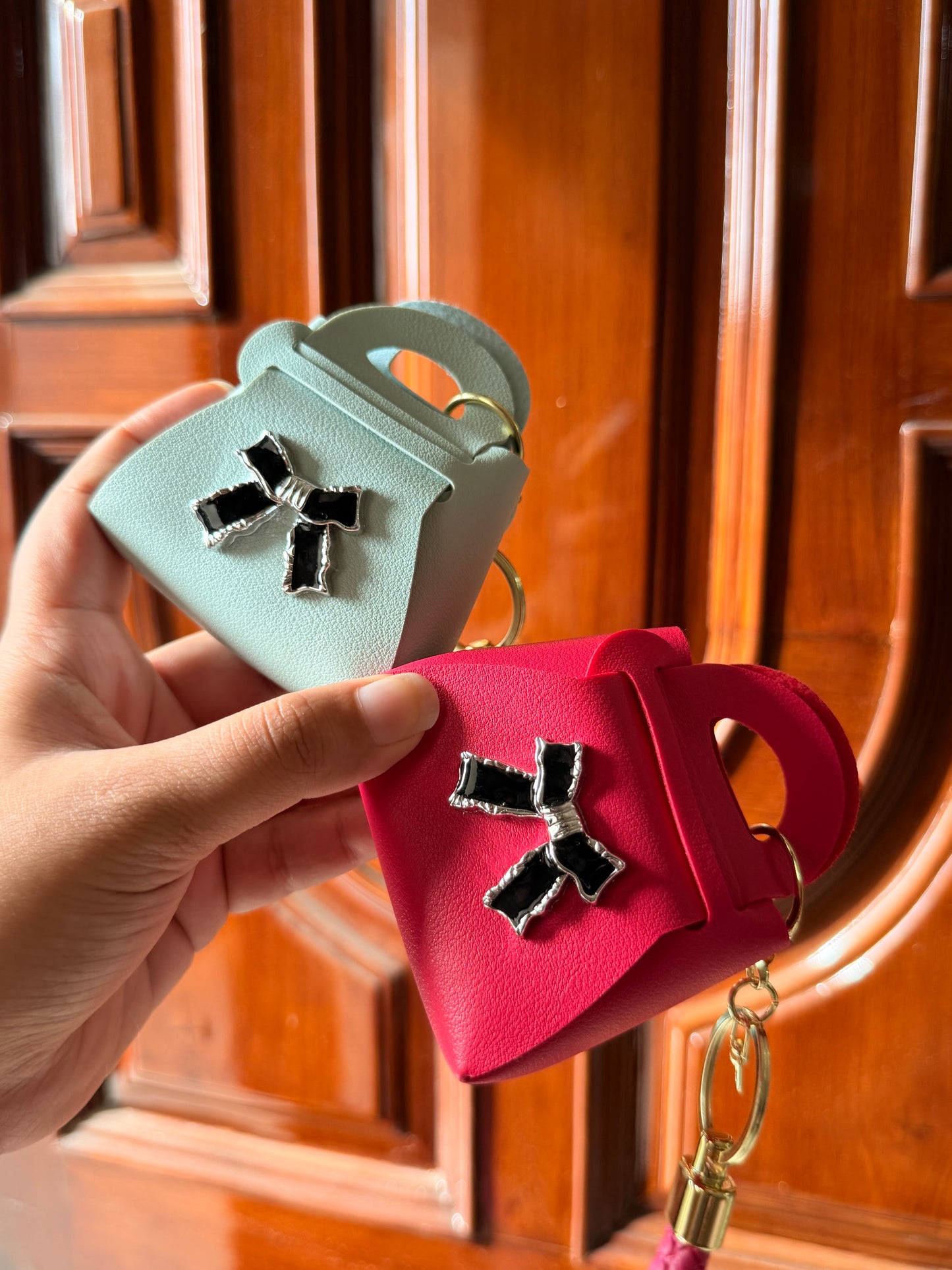 Coquette Bow Mini Bag Charm