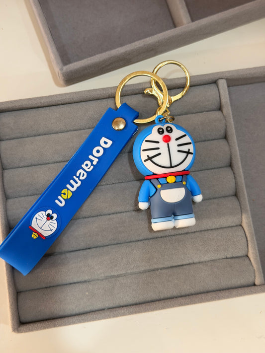 Doraemon silicon keychain