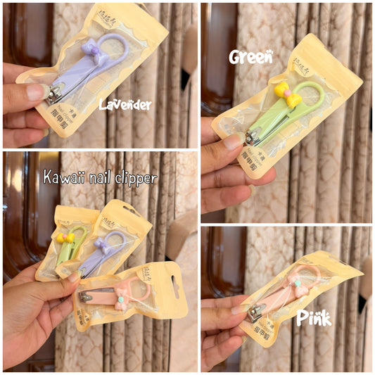Kawaii Bow Nail Clipper