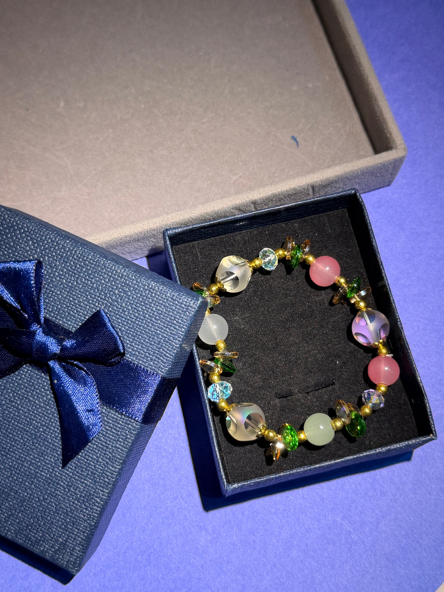 Crystal aurora bracelet